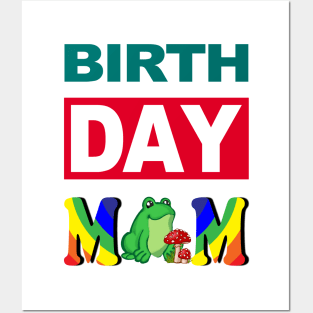 Birth Day Mom Posters and Art